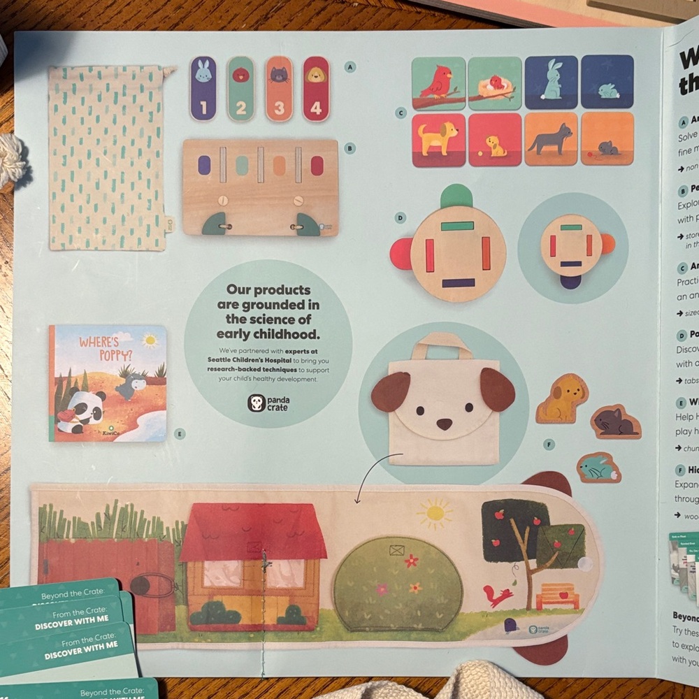 Kiwi Co Panda Crate - Discover with Me (18-24 months)